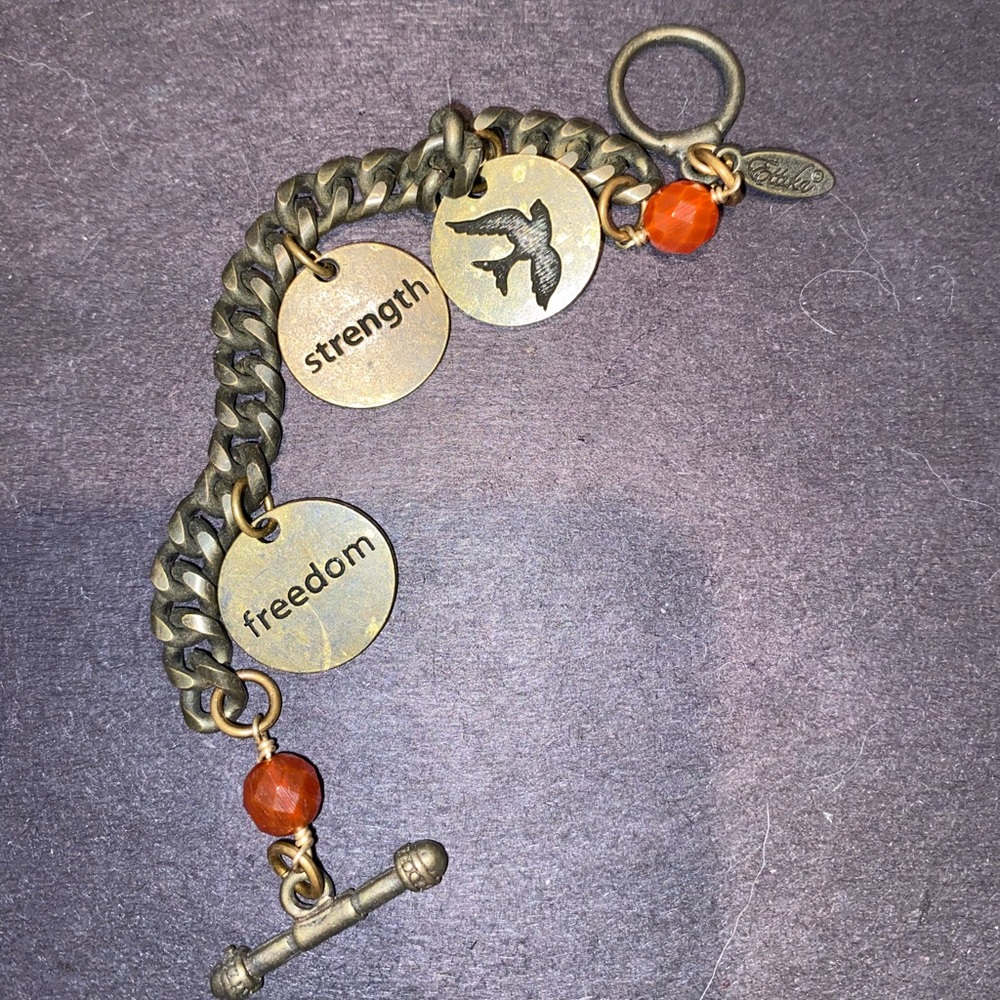 Unique bracelet Freedom and love